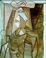 Mujer sentada 1938 cubista Pablo Picasso